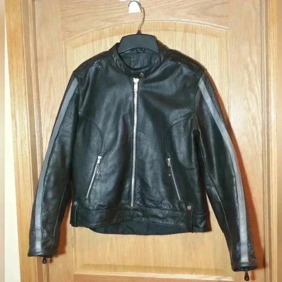 XElement Leather Women's motorcycle jacket size L - Picture 1 of 6